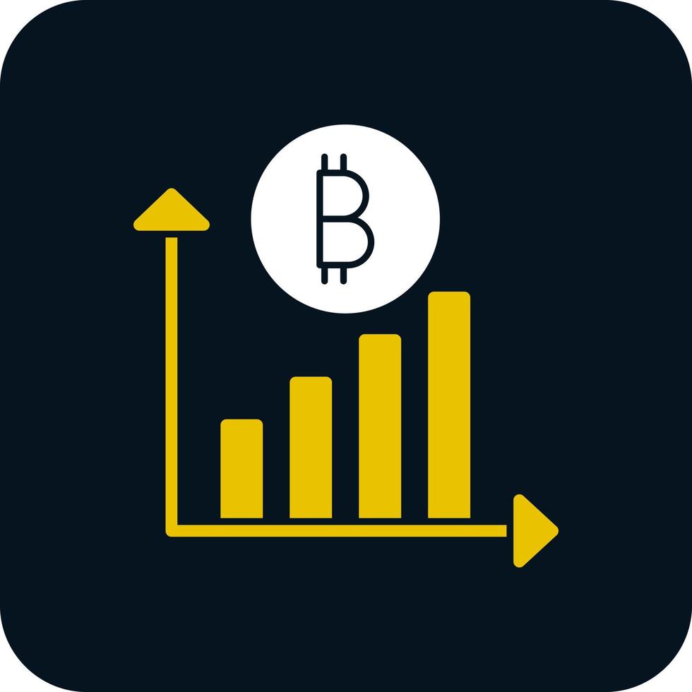 criptovaluta investimento vettore icona design