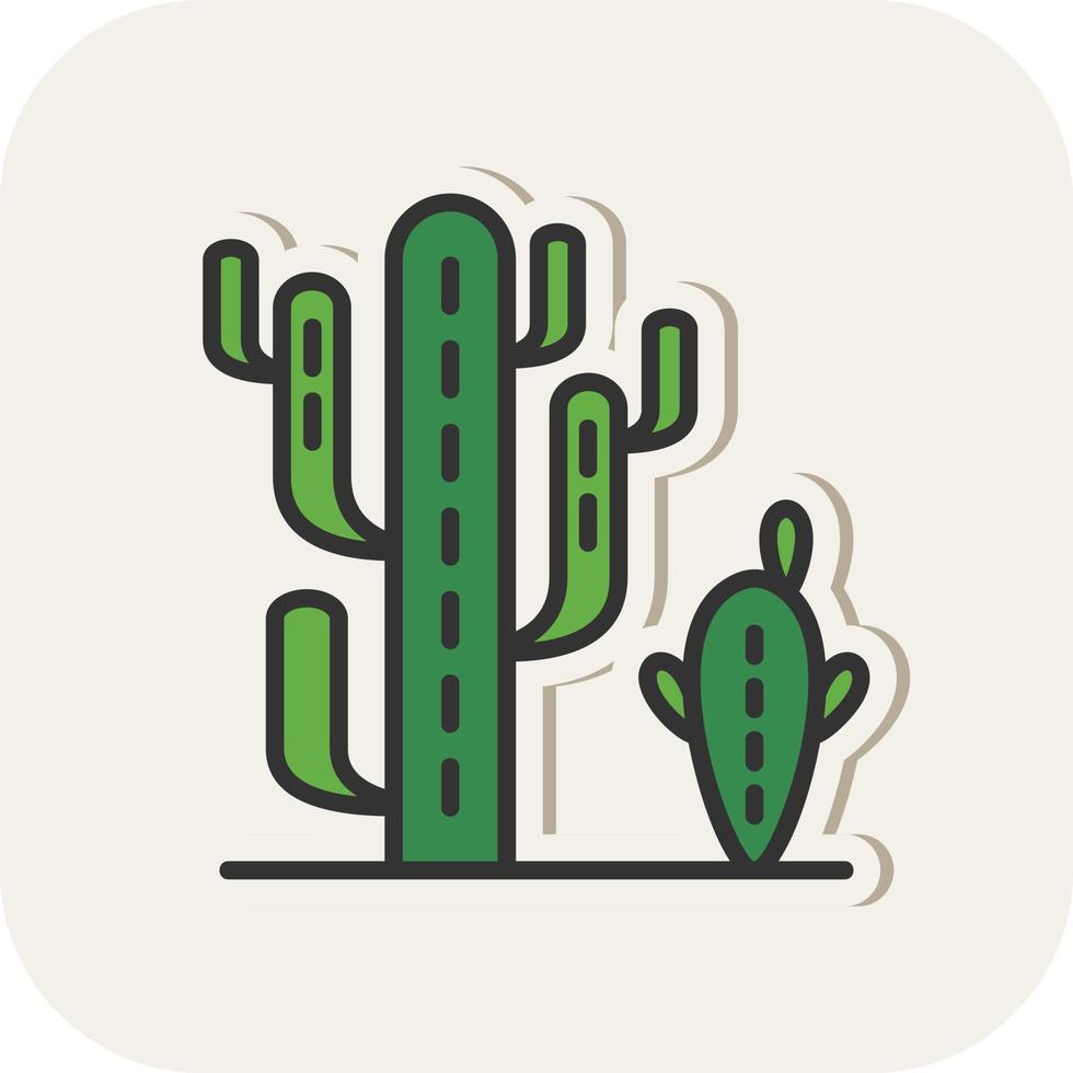 cactus vettore icona design