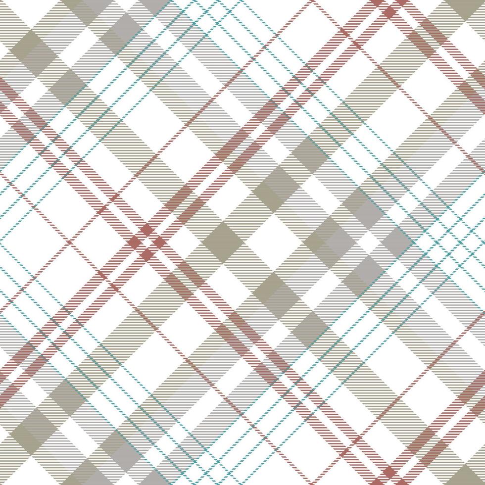 plaid senza soluzione di continuità modello è un' fantasia stoffa consistente di criss attraversato, orizzontale e verticale bande nel multiplo colori.seamless tartan per sciarpa, pigiama, coperta, piumino, kilt grande scialle. vettore