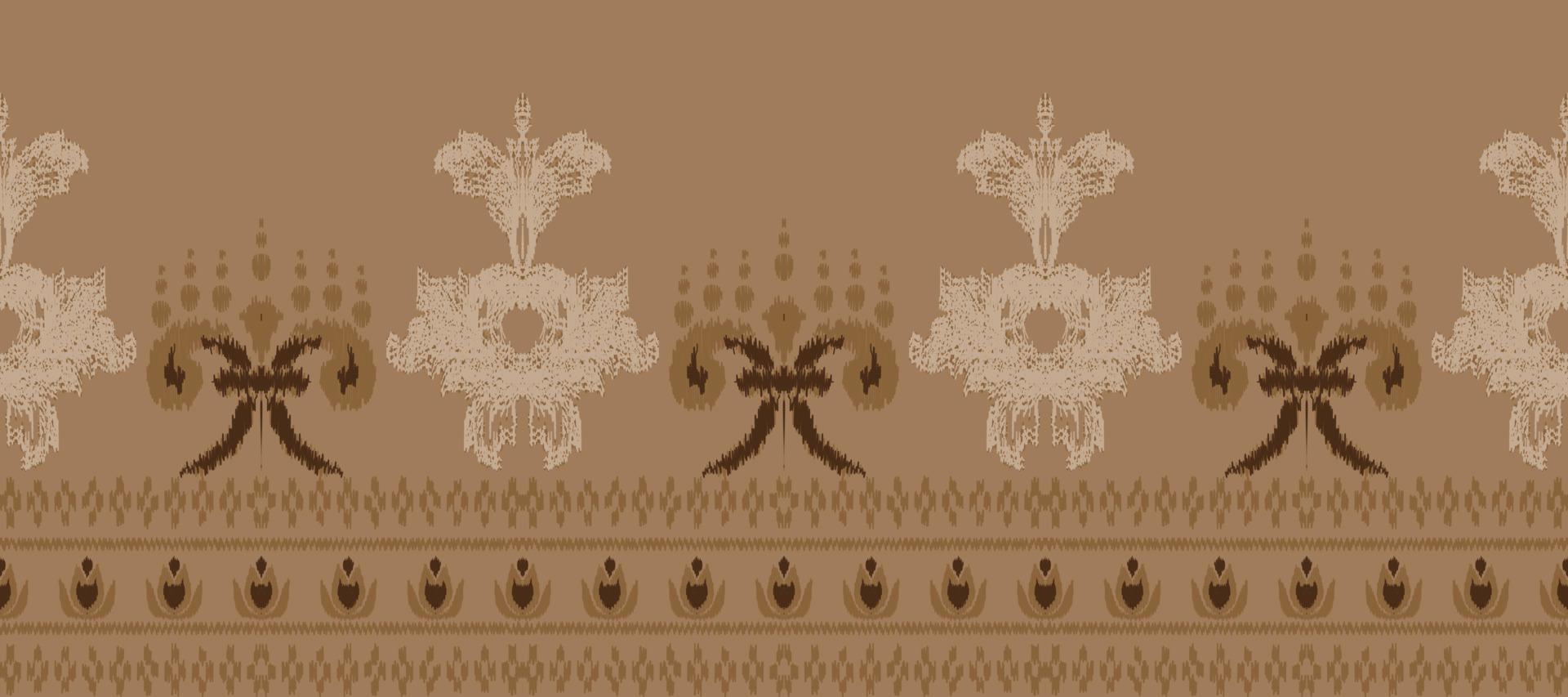 africano ikat paisley ricamo. batik tessile ikat stampe senza soluzione di continuità modello digitale vettore design per Stampa saree Kurti Borneo tessuto confine ikkat dupatta