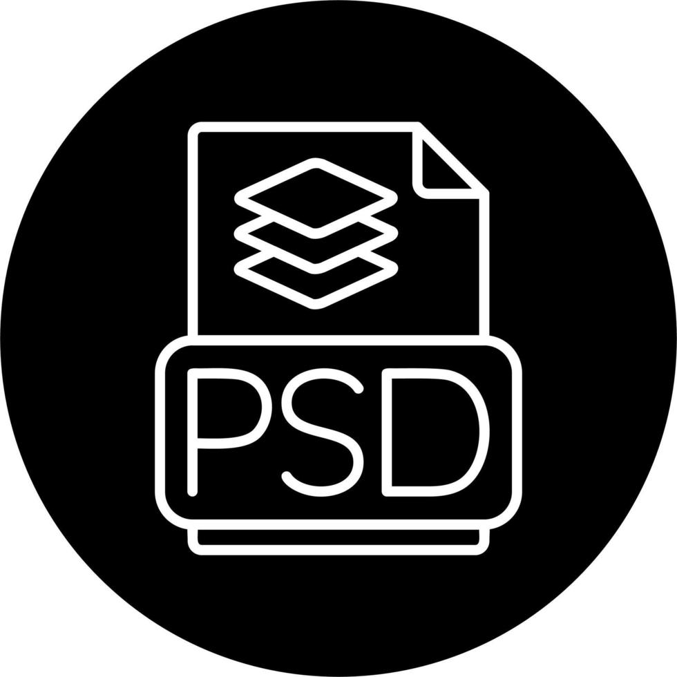 PSD file vettore icona