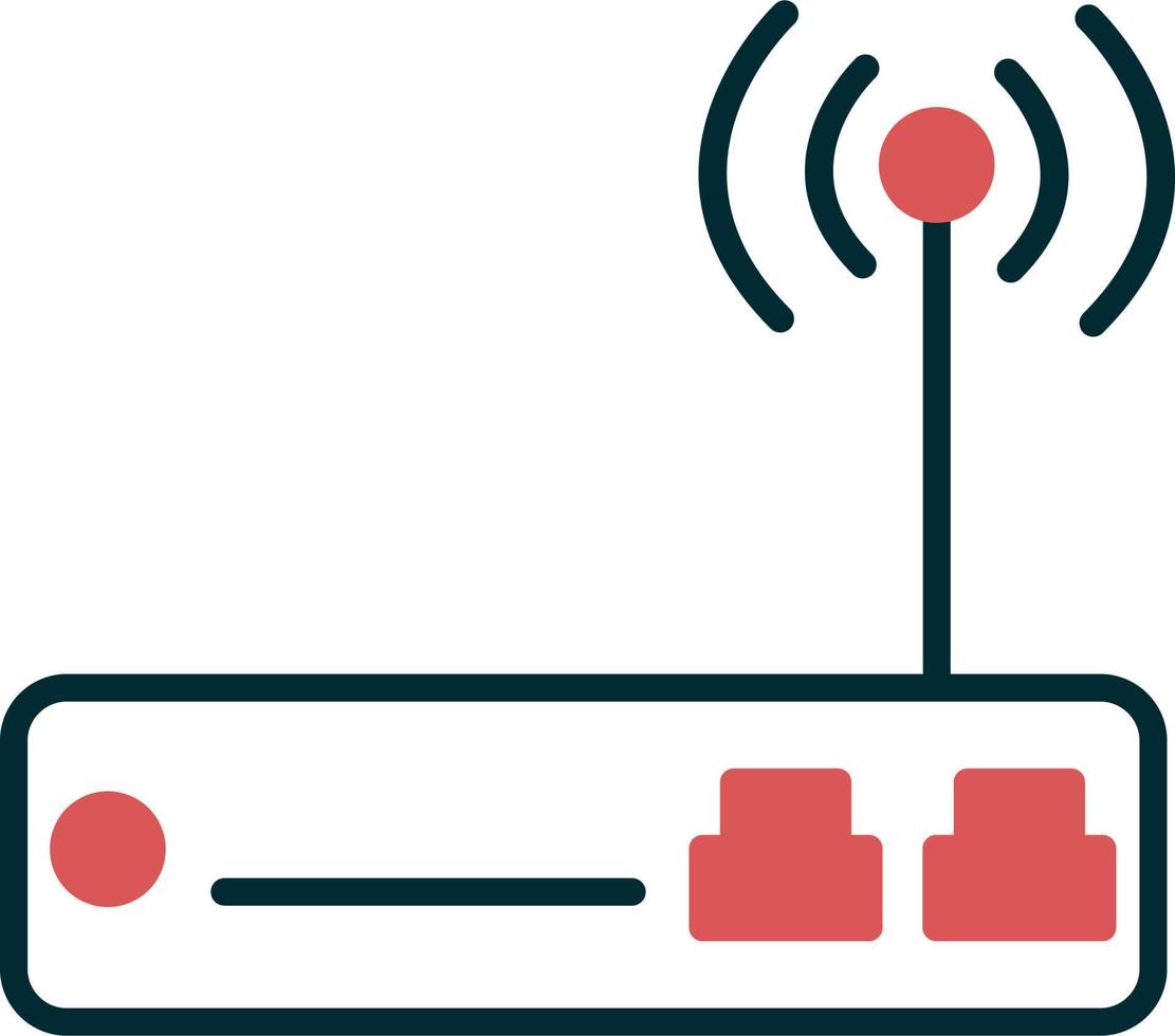 icona di vettore del router