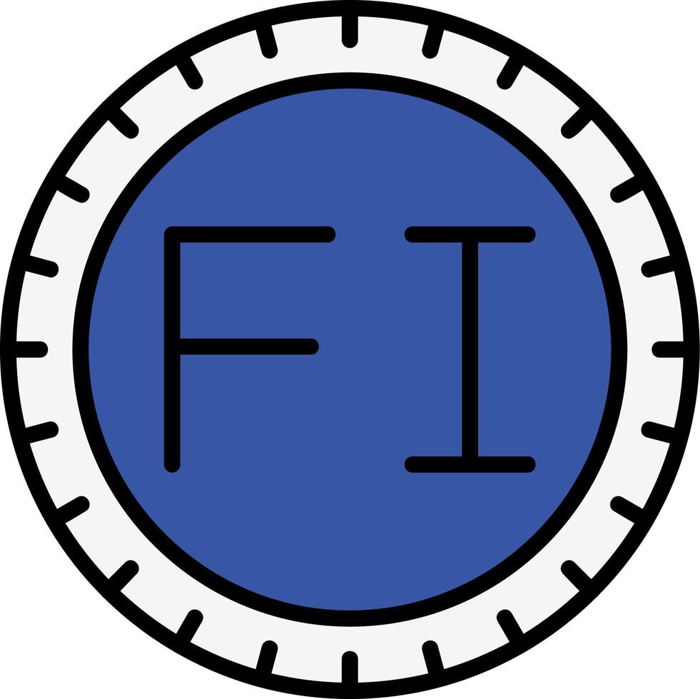 Finlandia comporre codice vettore icona
