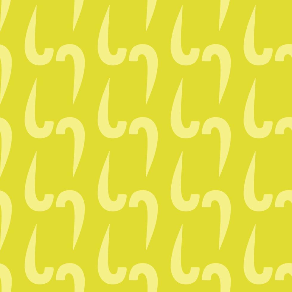 vettore seamless texture di sfondo pattern. disegnati a mano, colori gialli.