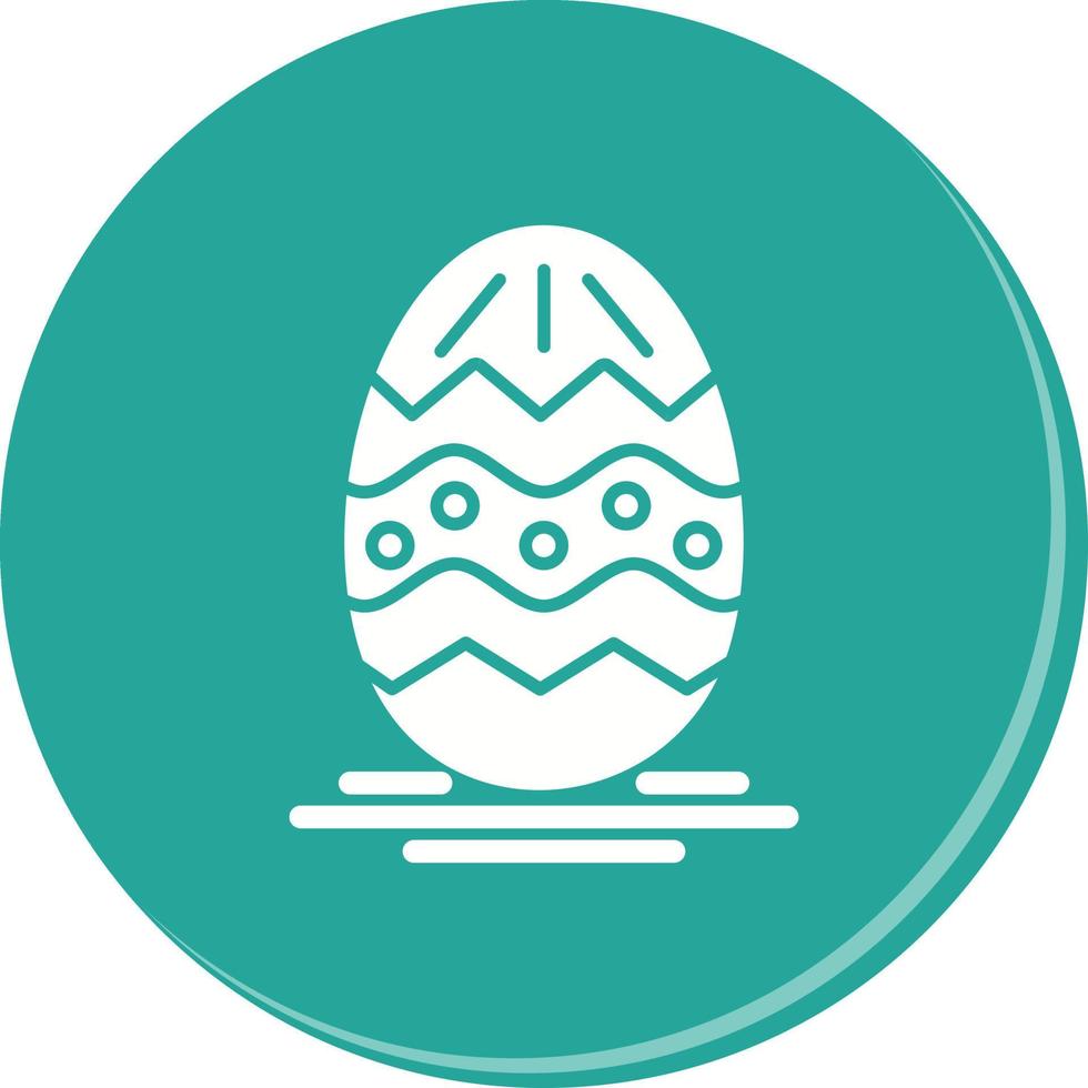 Pasqua uovo vettore icona