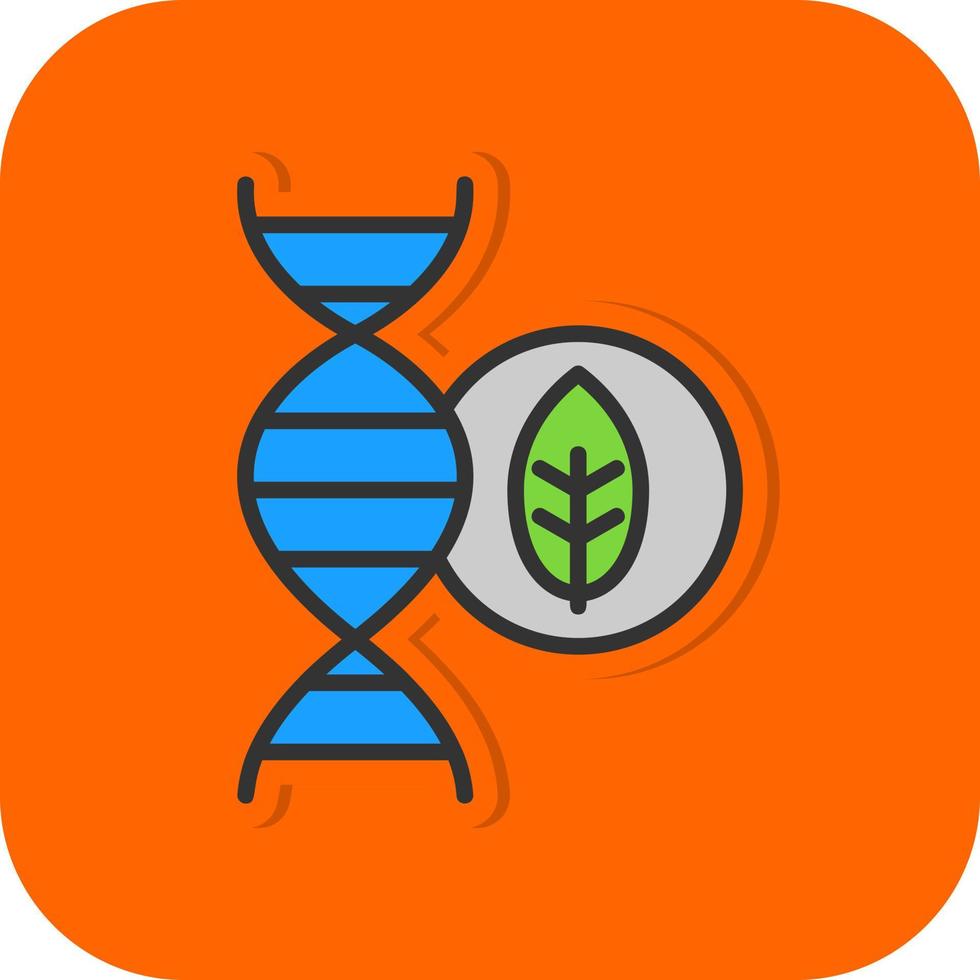 computazionale biologia vettore icona design