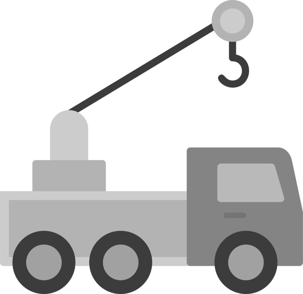 sollevamento gru camion vettore icona