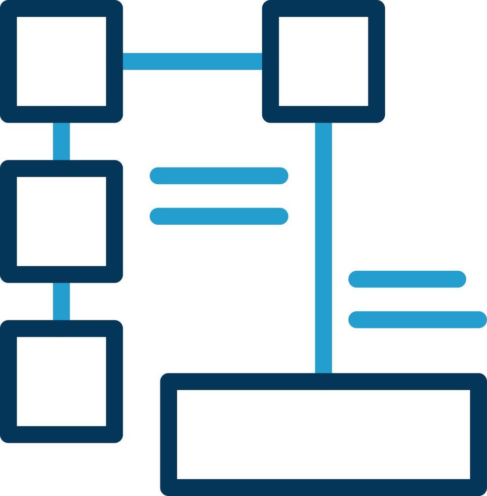 diagramma di flusso vettore icona design