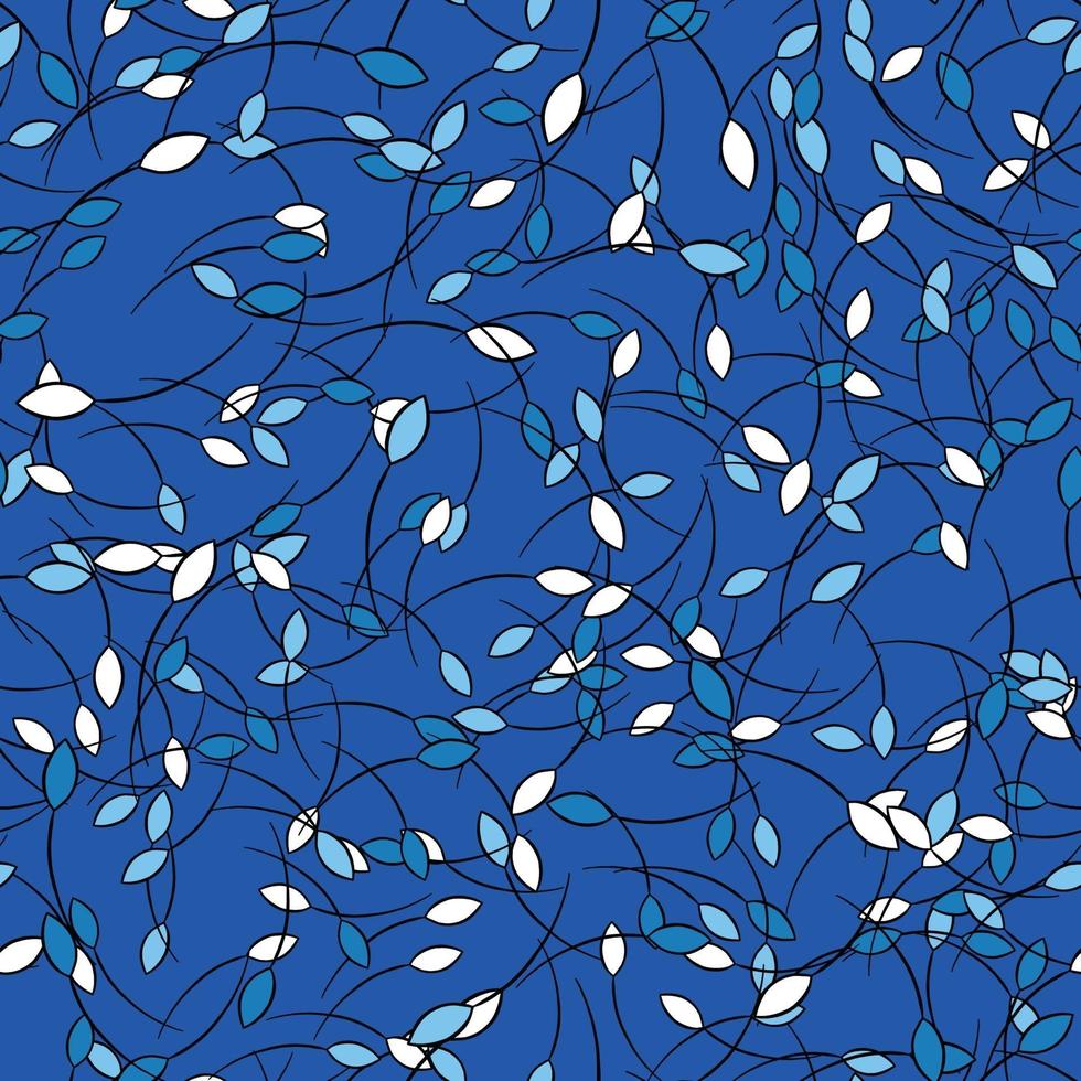 vettore seamless texture di sfondo pattern. colori disegnati a mano, blu, neri, bianchi.
