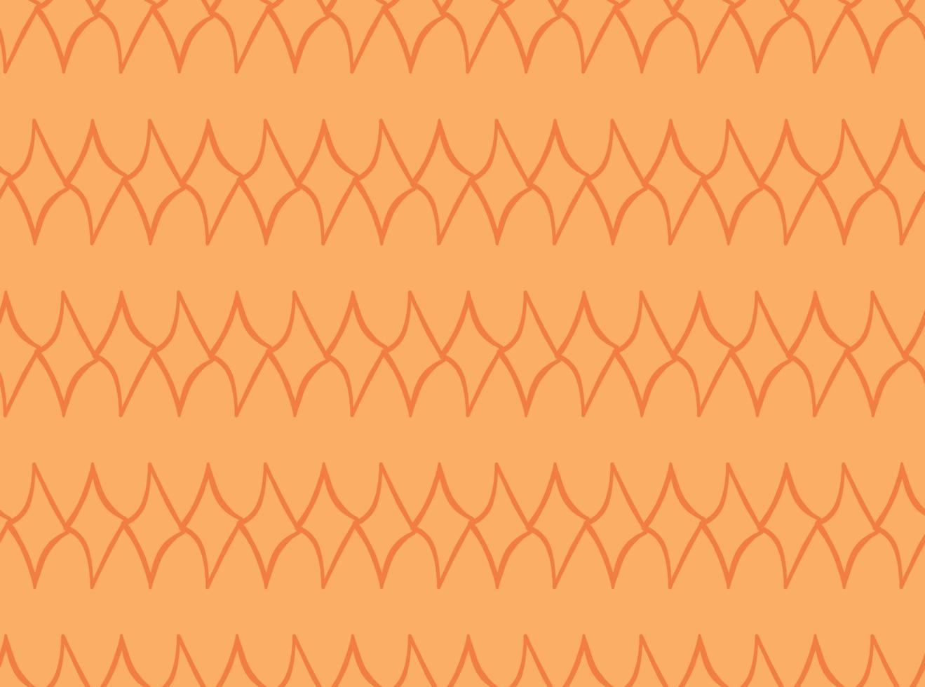 Vector texture di sfondo, seamless pattern. disegnati a mano, colori arancioni.