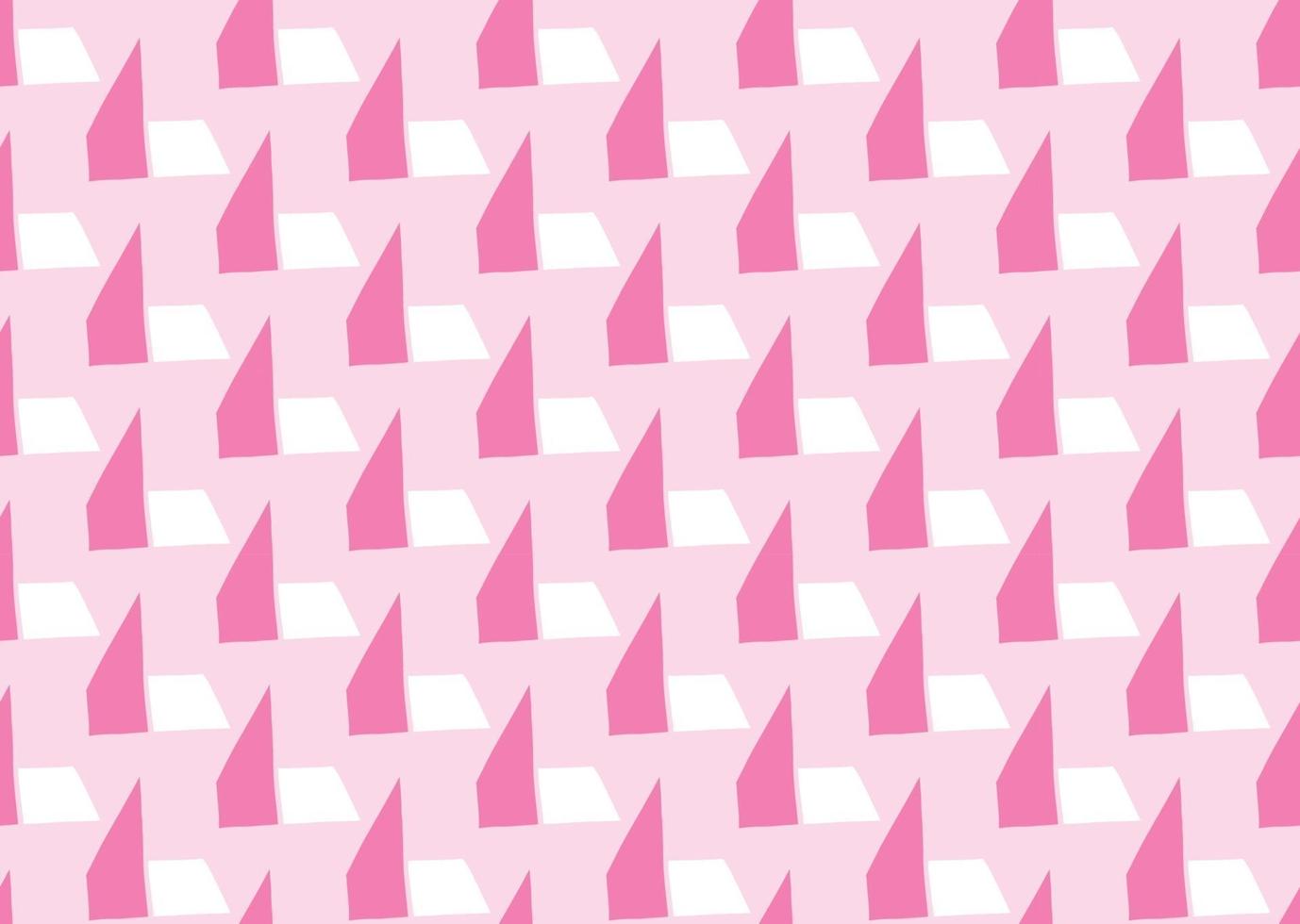 Vector texture di sfondo, seamless pattern. colori disegnati a mano, rosa, bianchi.