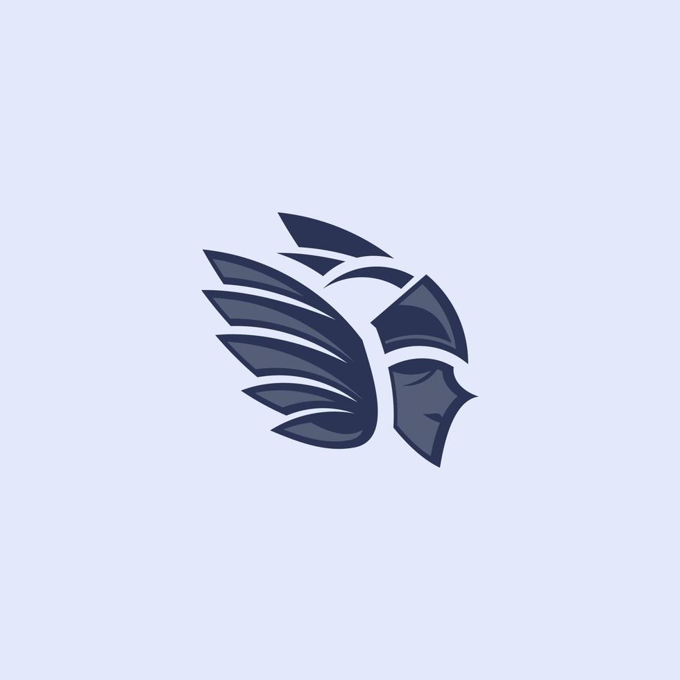 valchiria semplice logo vettore
