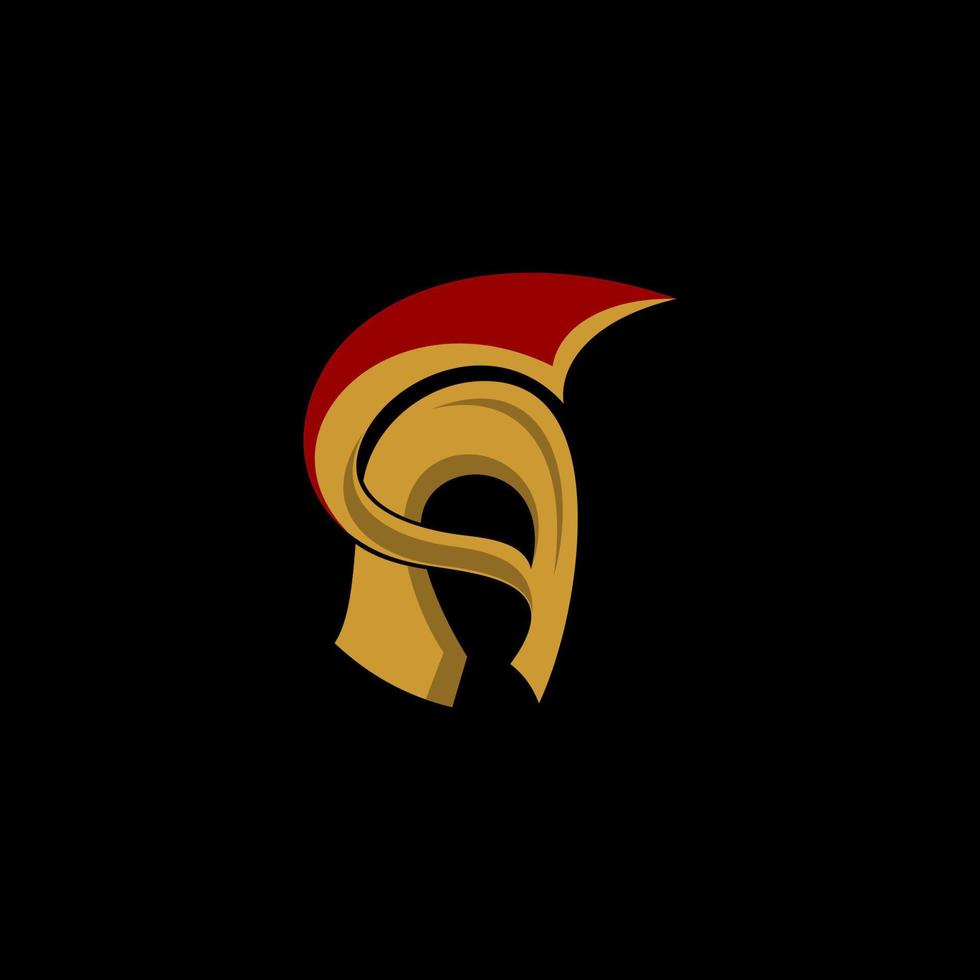 semplice logo di lettera g e Gladiatore vettore