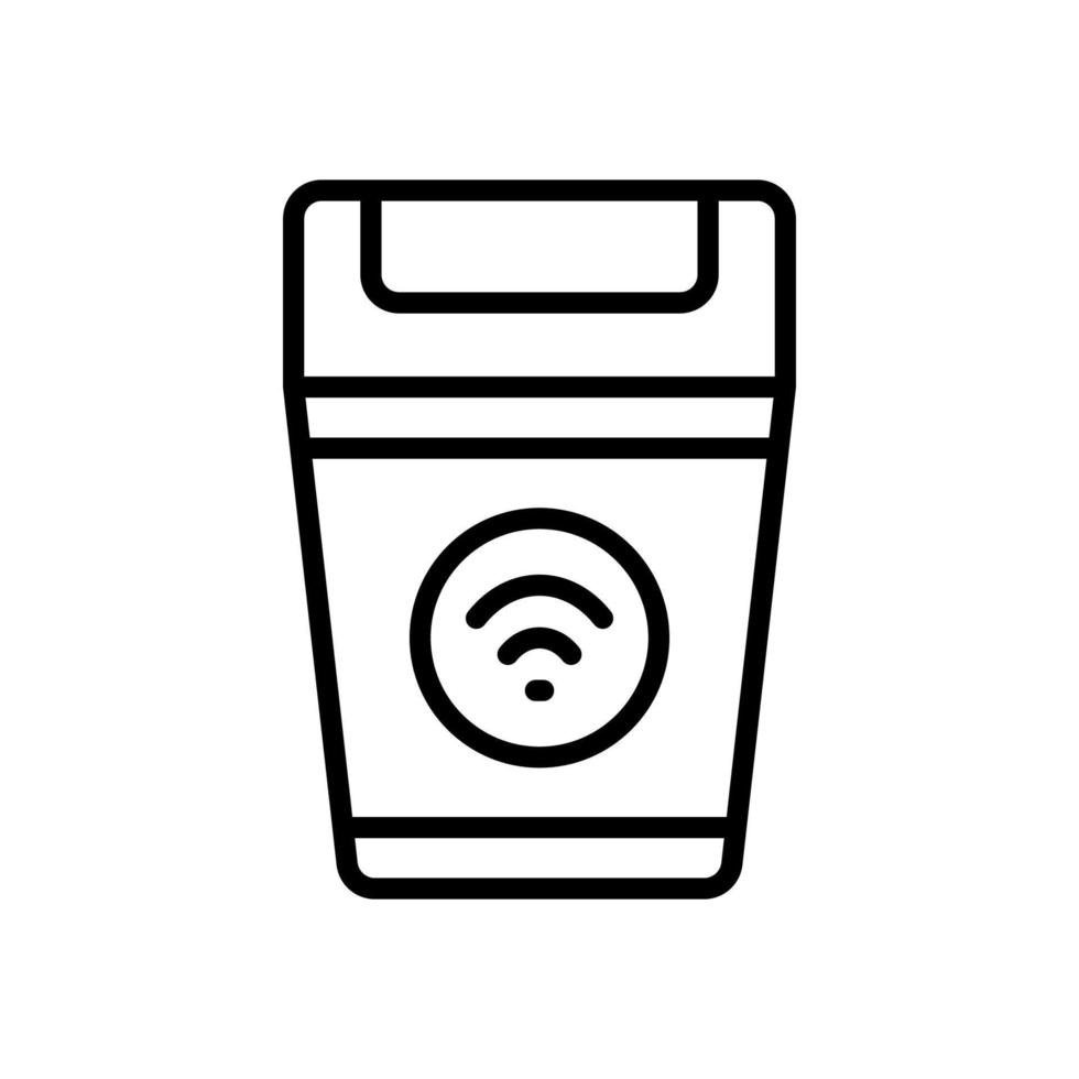 inteligente spazzatura icona per il tuo sito web disegno, logo, app, ui. vettore