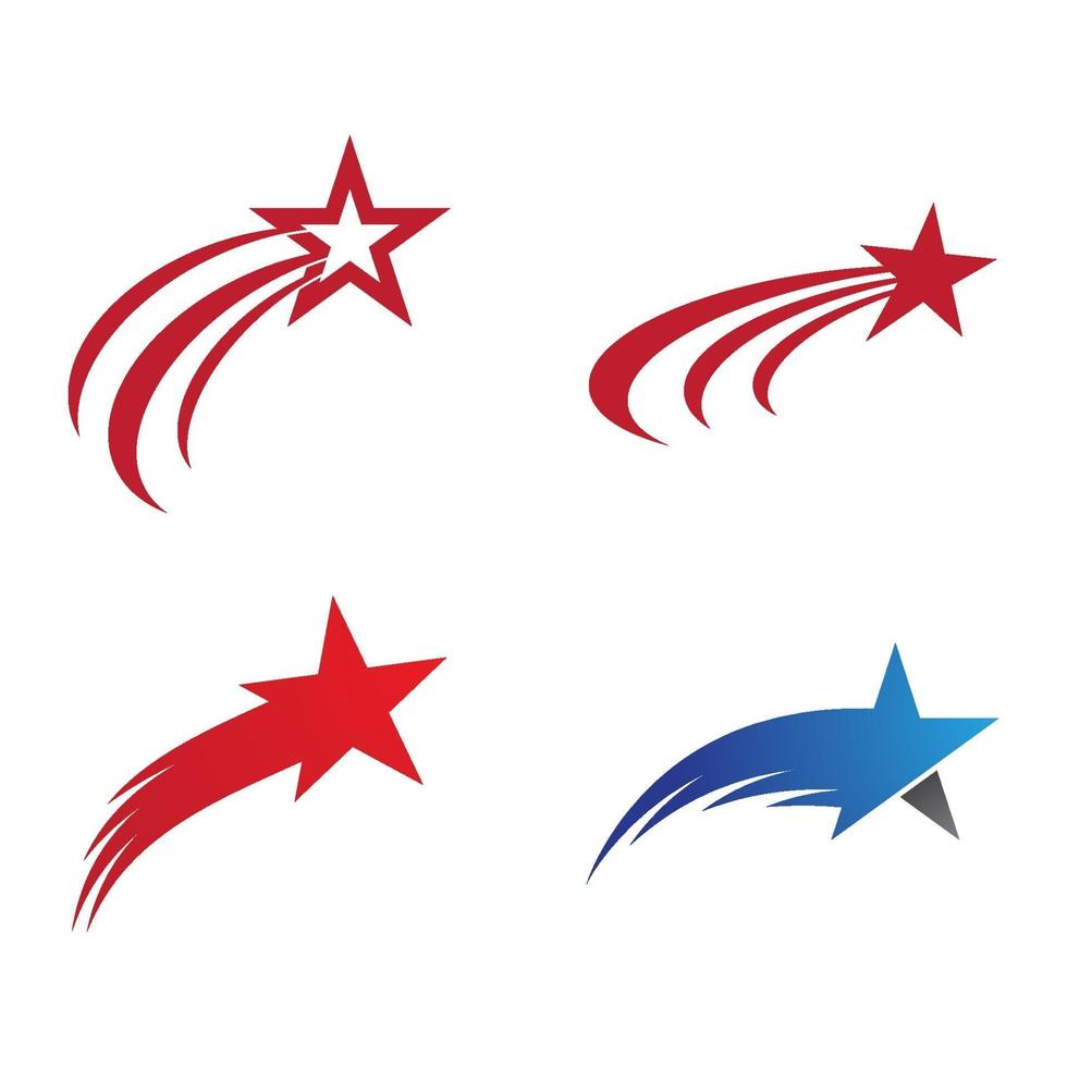 immagini del logo della stella vettore