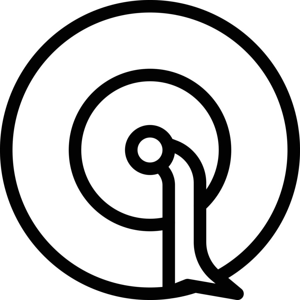 illustrazione vettoriale di gong su uno sfondo simboli di qualità premium. icone vettoriali per il concetto e la progettazione grafica.