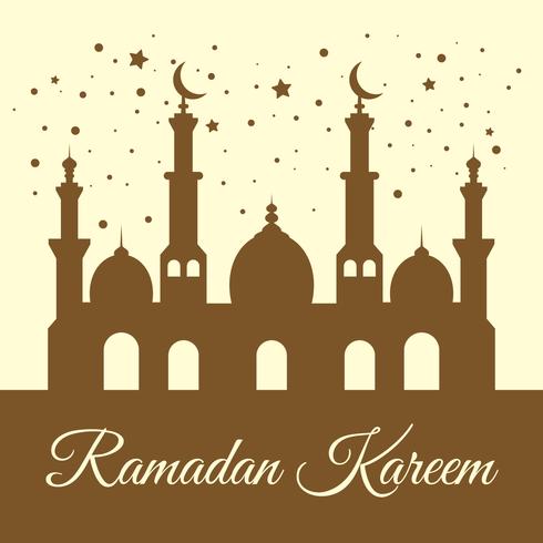 Sfondo di Ramadan Kareem vettore