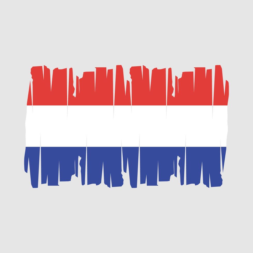 Olanda bandiera vettore illustrazione