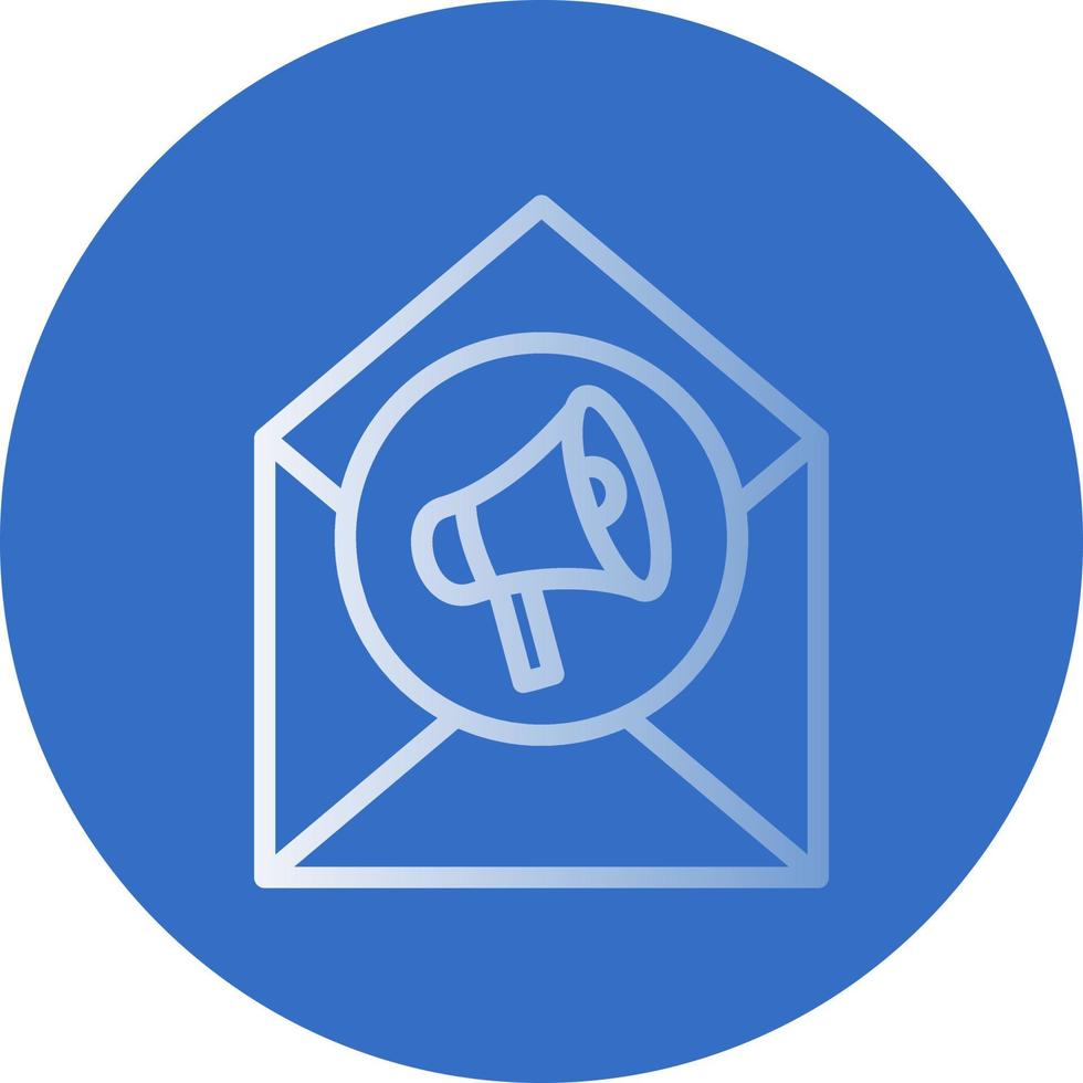 e-mail marketing vettore icona design