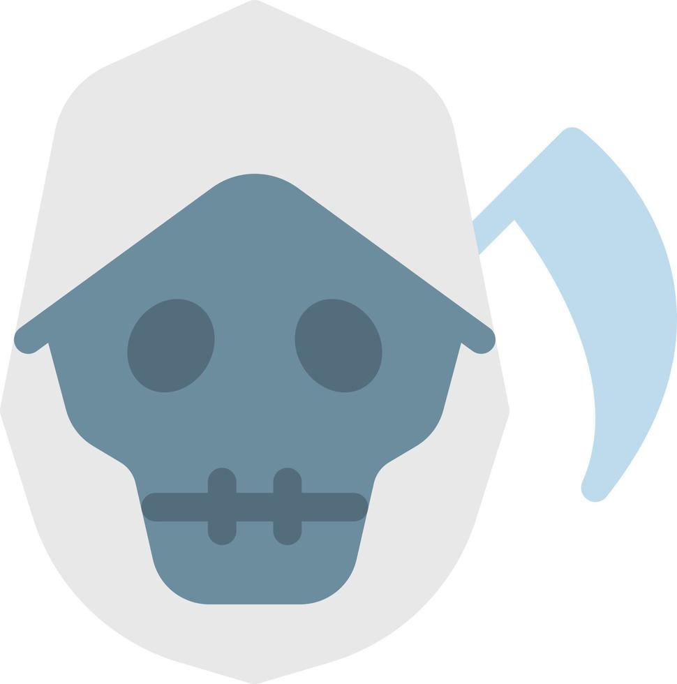 illustrazione vettoriale del cranio su uno sfondo. simboli di qualità premium. icone vettoriali per il concetto e la progettazione grafica.