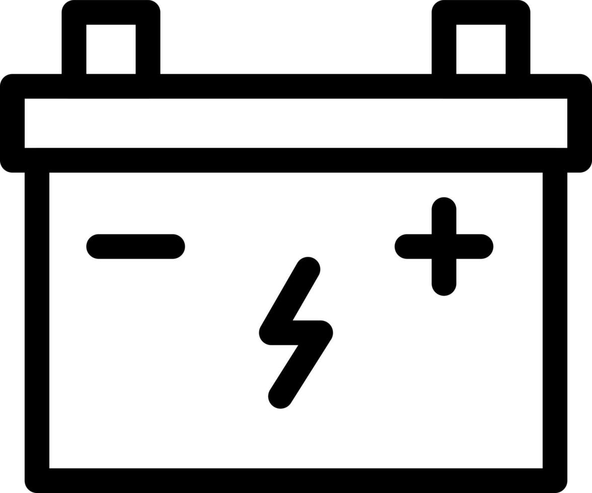 illustrazione vettoriale di alimentazione a batteria su uno sfondo simboli di qualità premium. icone vettoriali per il concetto e la progettazione grafica.