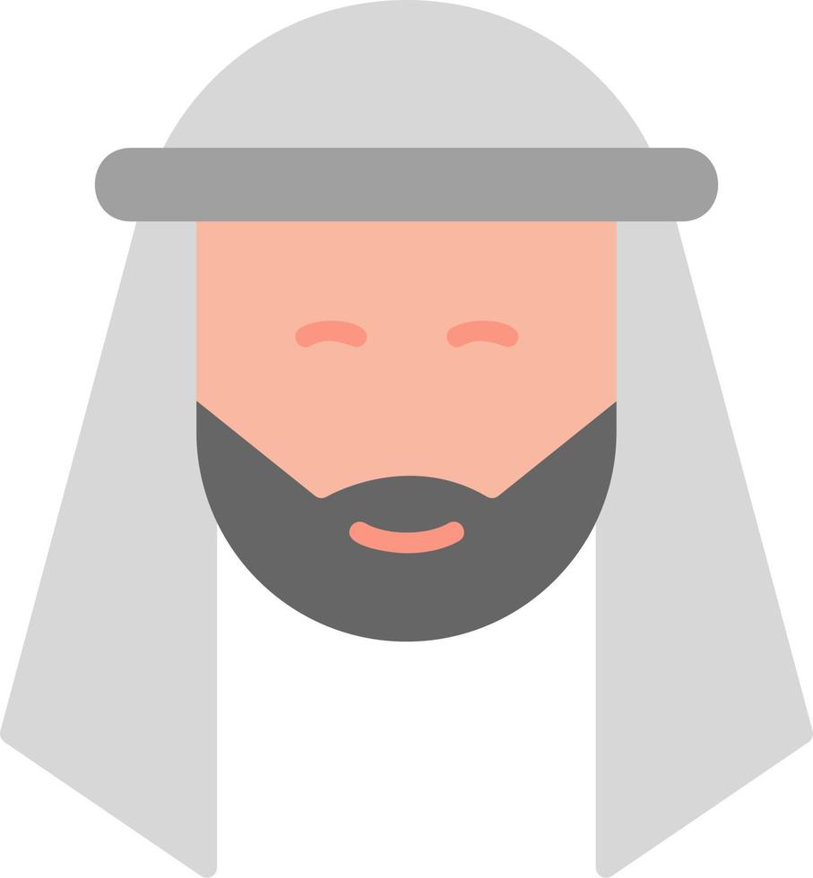arabo uomo vettore icona