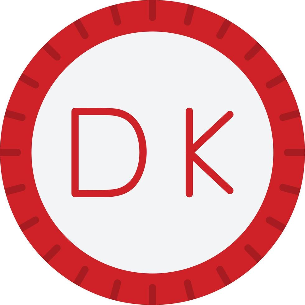 Danimarca comporre codice vettore icona