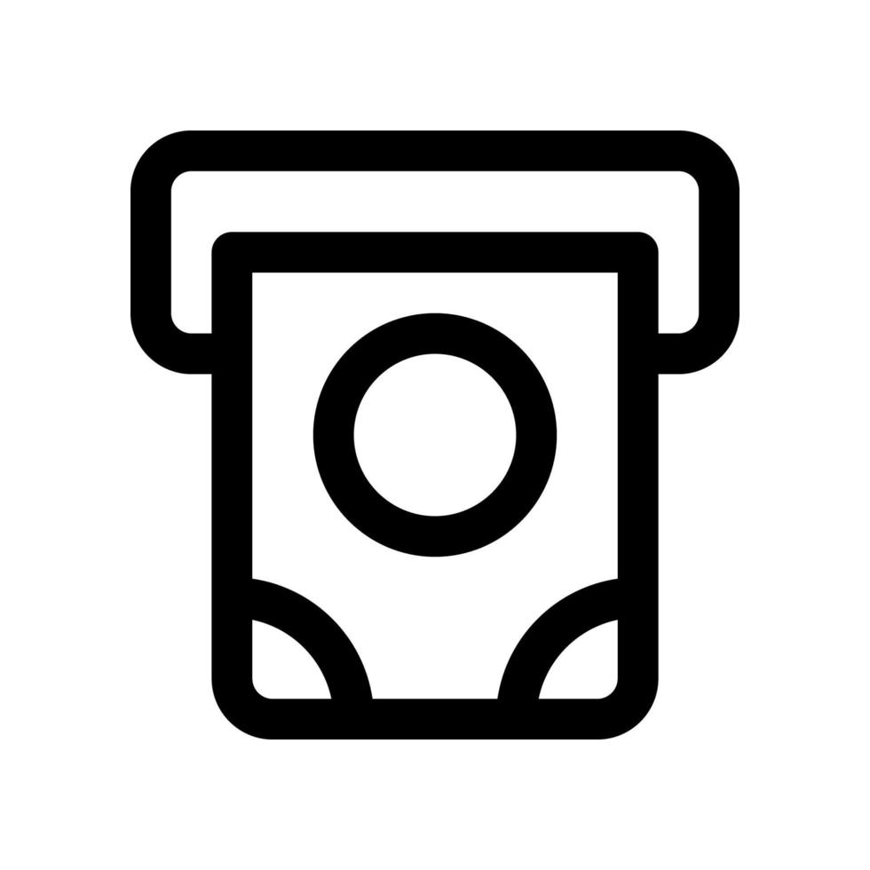 ATM icona per il tuo sito web disegno, logo, app, ui. vettore
