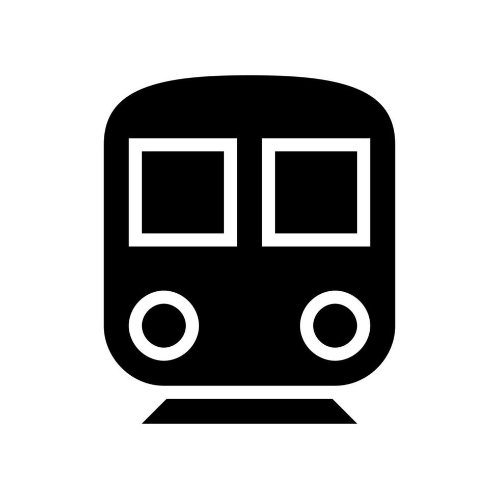 treno vettore icona. ferrovia illustrazione cartello. tram simbolo. pubblico trasporto logo.