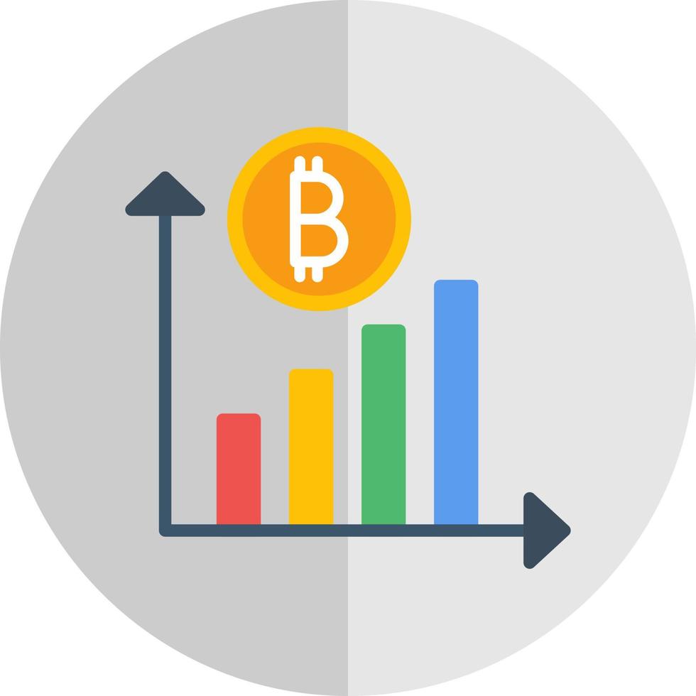 criptovaluta investimento vettore icona design