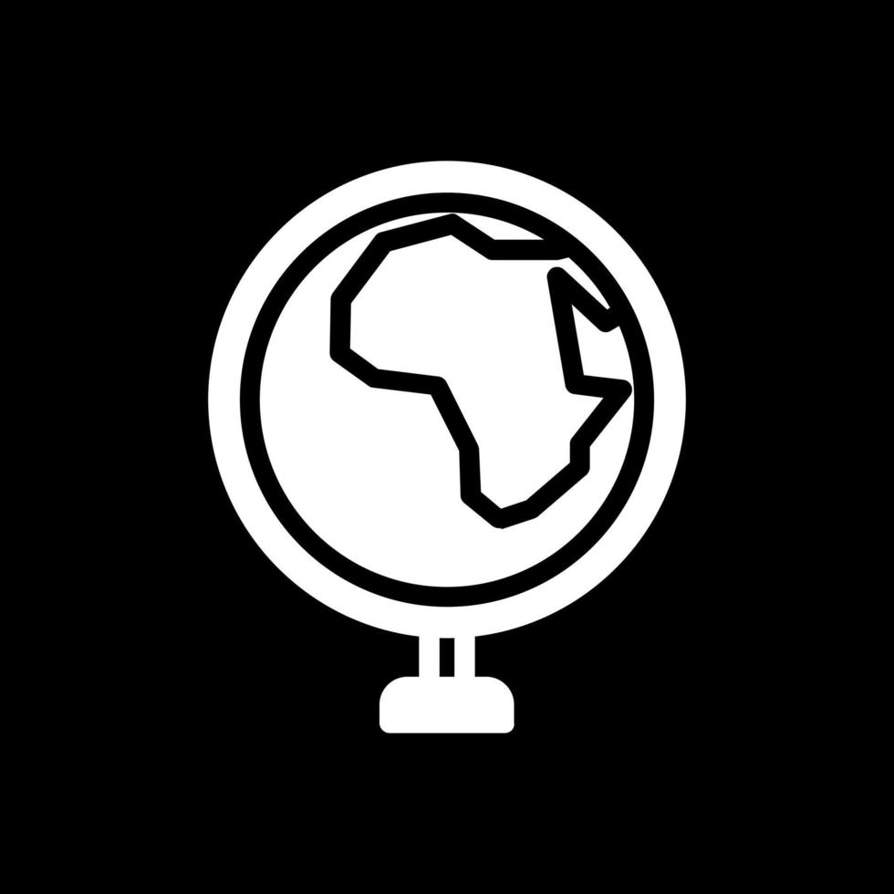 globo Africa vettore icona design