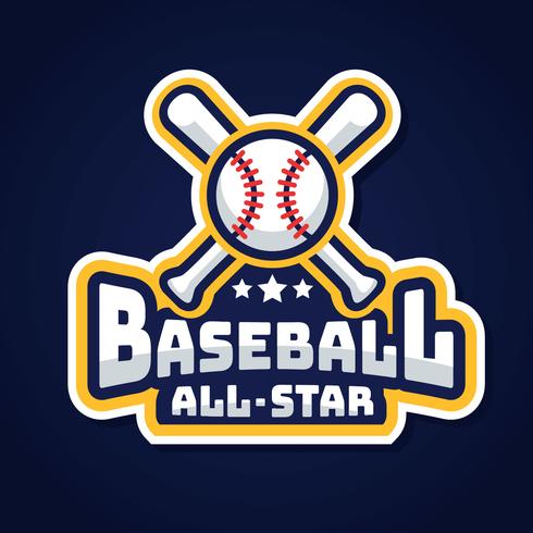 Baseball All-Star Logo vettoriale