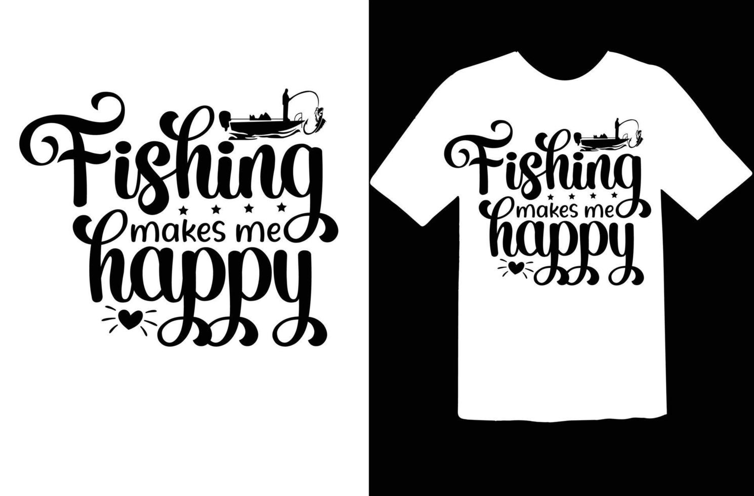 pesca svg t camicia design vettore