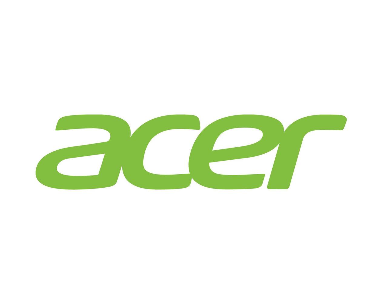 acer marca logo Telefono simbolo design Taiwan mobile vettore illustrazione