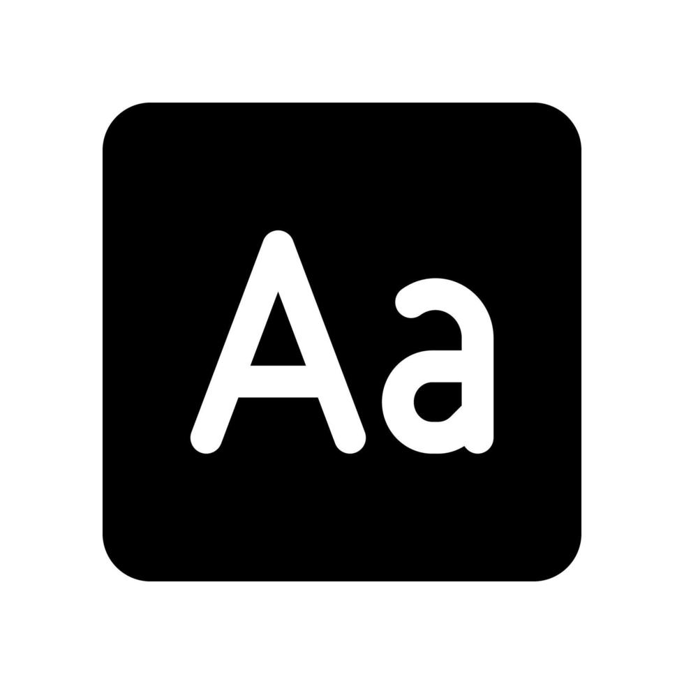font icona per il tuo sito web disegno, logo, app, ui. vettore
