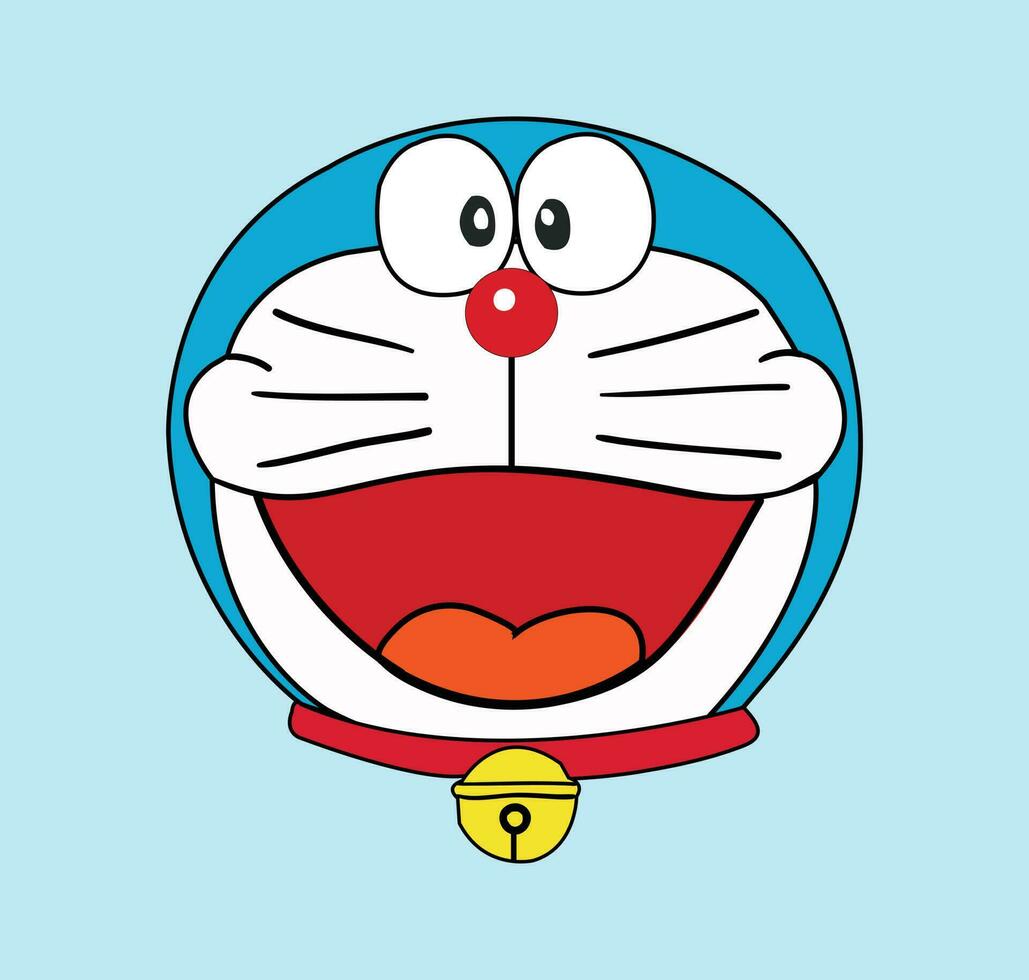 Doraemon gratuito vettore