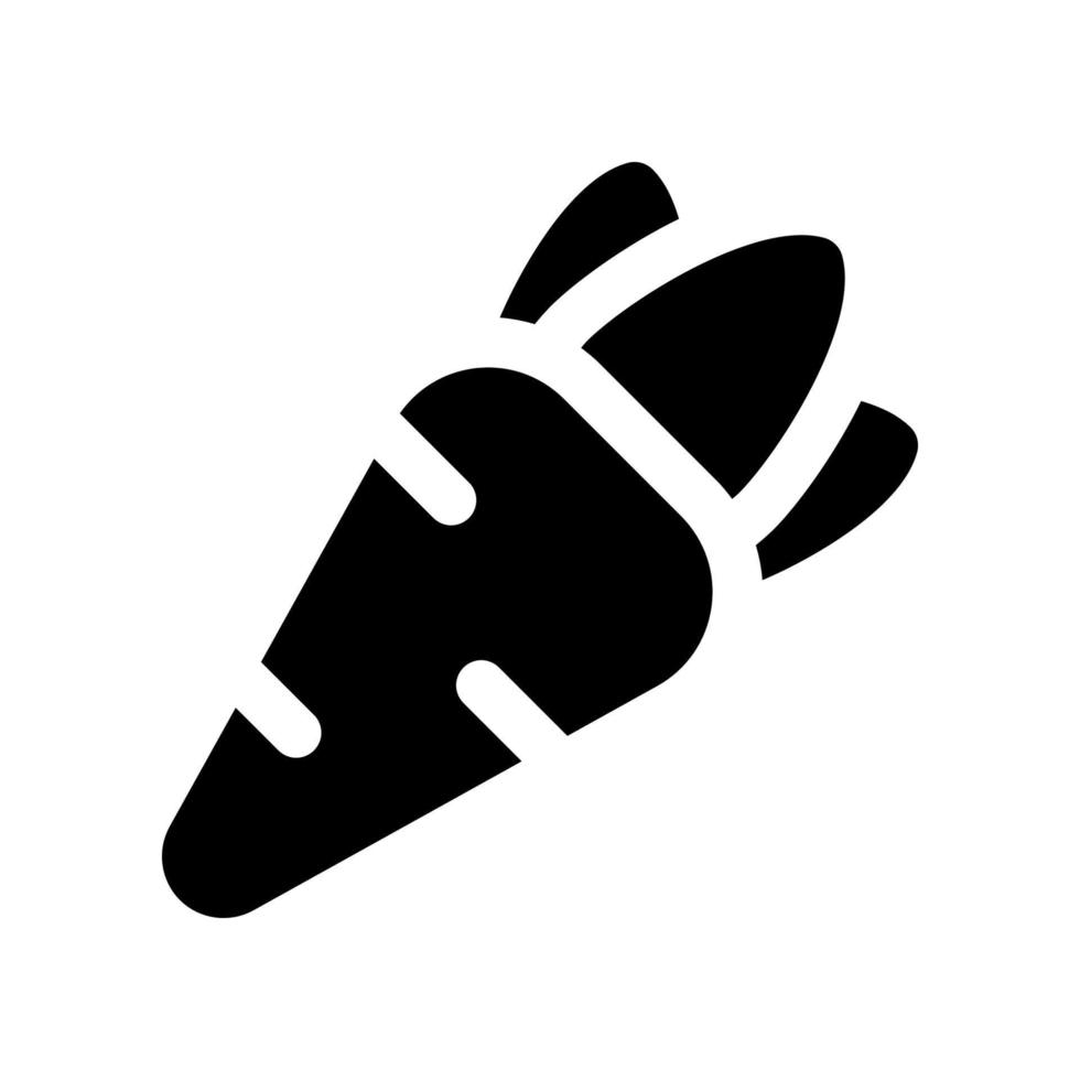 carota icona per il tuo sito web disegno, logo, app, ui. vettore