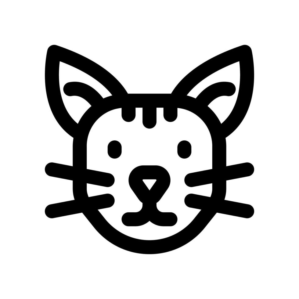 gatto icona per il tuo sito web disegno, logo, app, ui. vettore