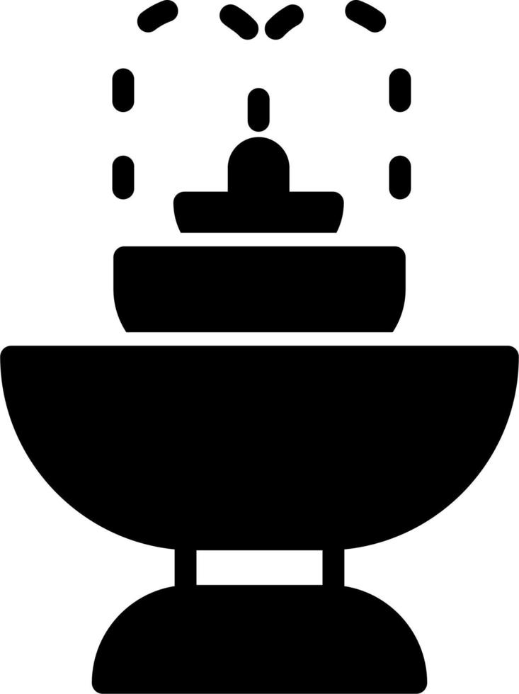 Fontana vettore icona