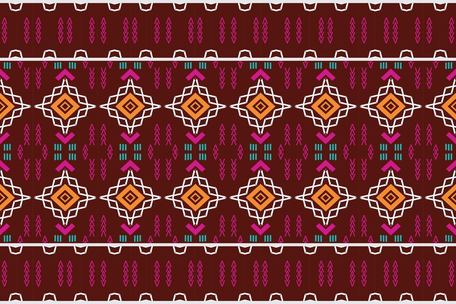indiano etnico modello. tradizionale fantasia tappeti esso è un' modello geometrico forme. creare bellissimo tessuto modelli. design per Stampa. utilizzando nel il moda industria. vettore