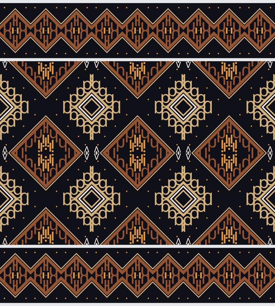 etnico design esempi. tradizionale fantasia nativo americano arte esso è un' modello geometrico forme. creare bellissimo tessuto modelli. design per Stampa. utilizzando nel il moda industria. vettore