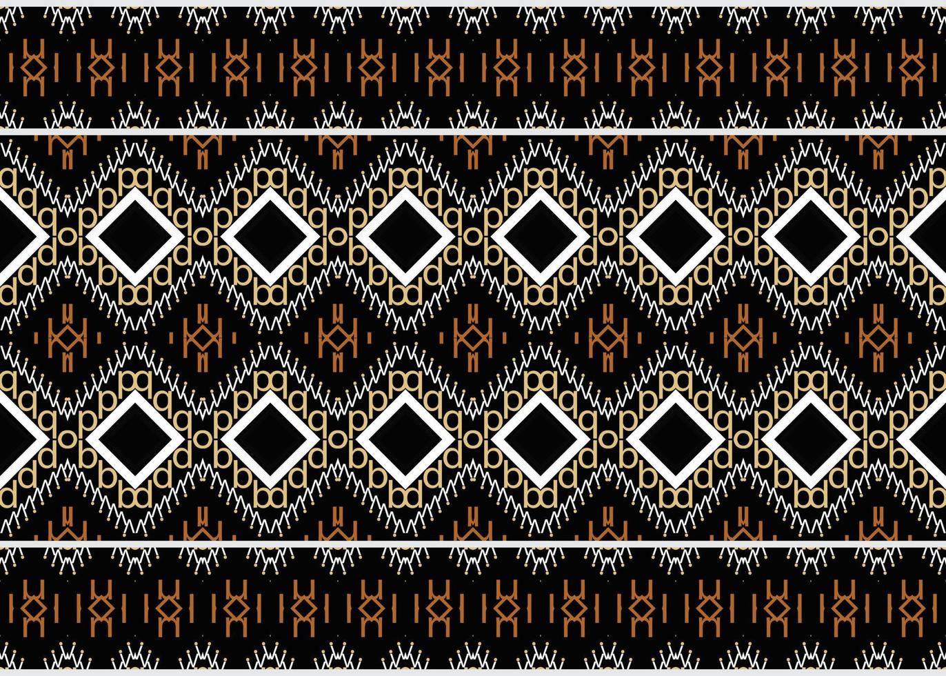 etnico tessuto tribale attraversare geometrico tradizionale etnico orientale design per il sfondo. popolare ricamo, indiano, scandinavo, zingaro, messicano, africano tappeto, tappeto. vettore