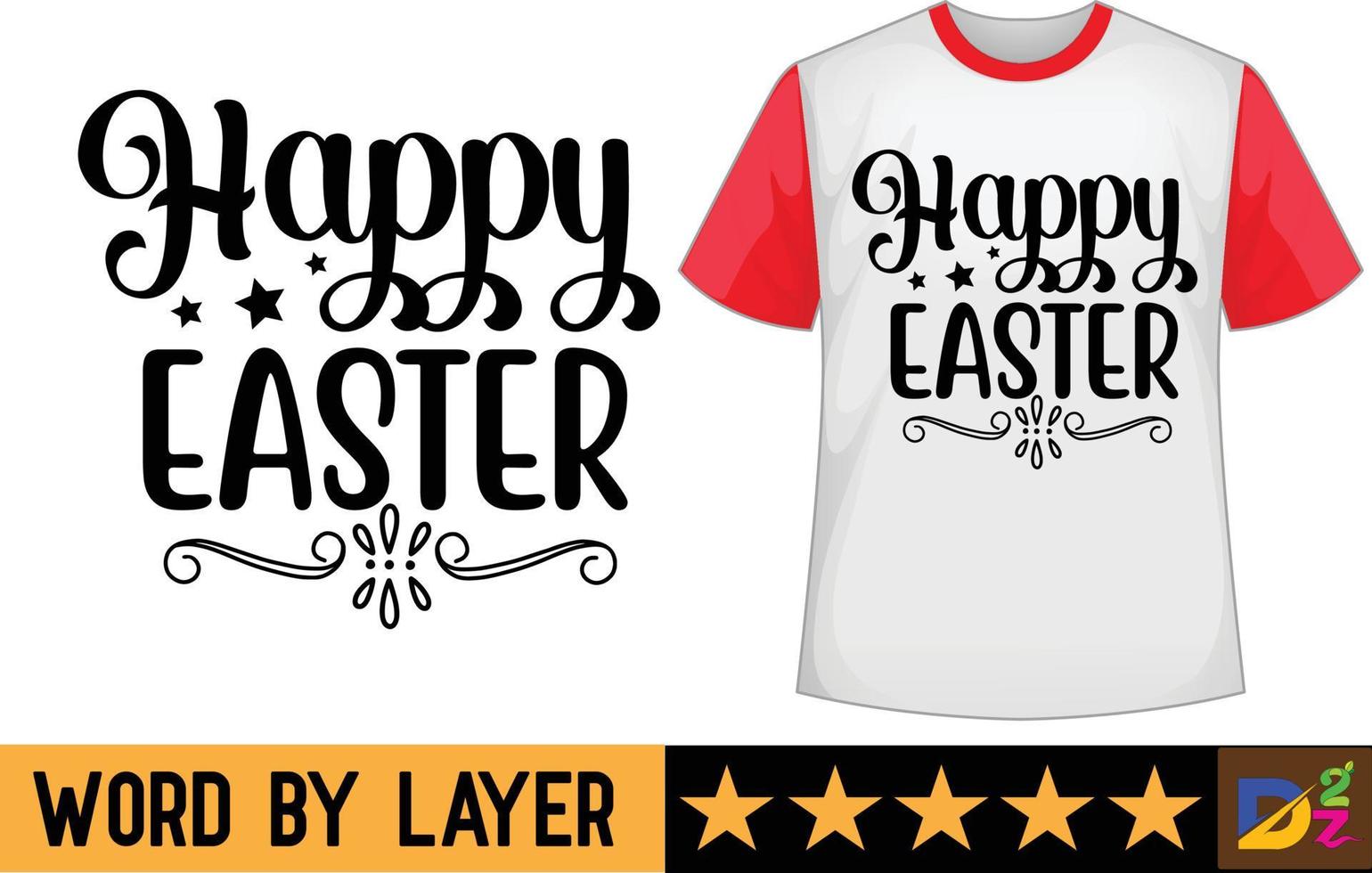 contento Pasqua svg t camicia design vettore