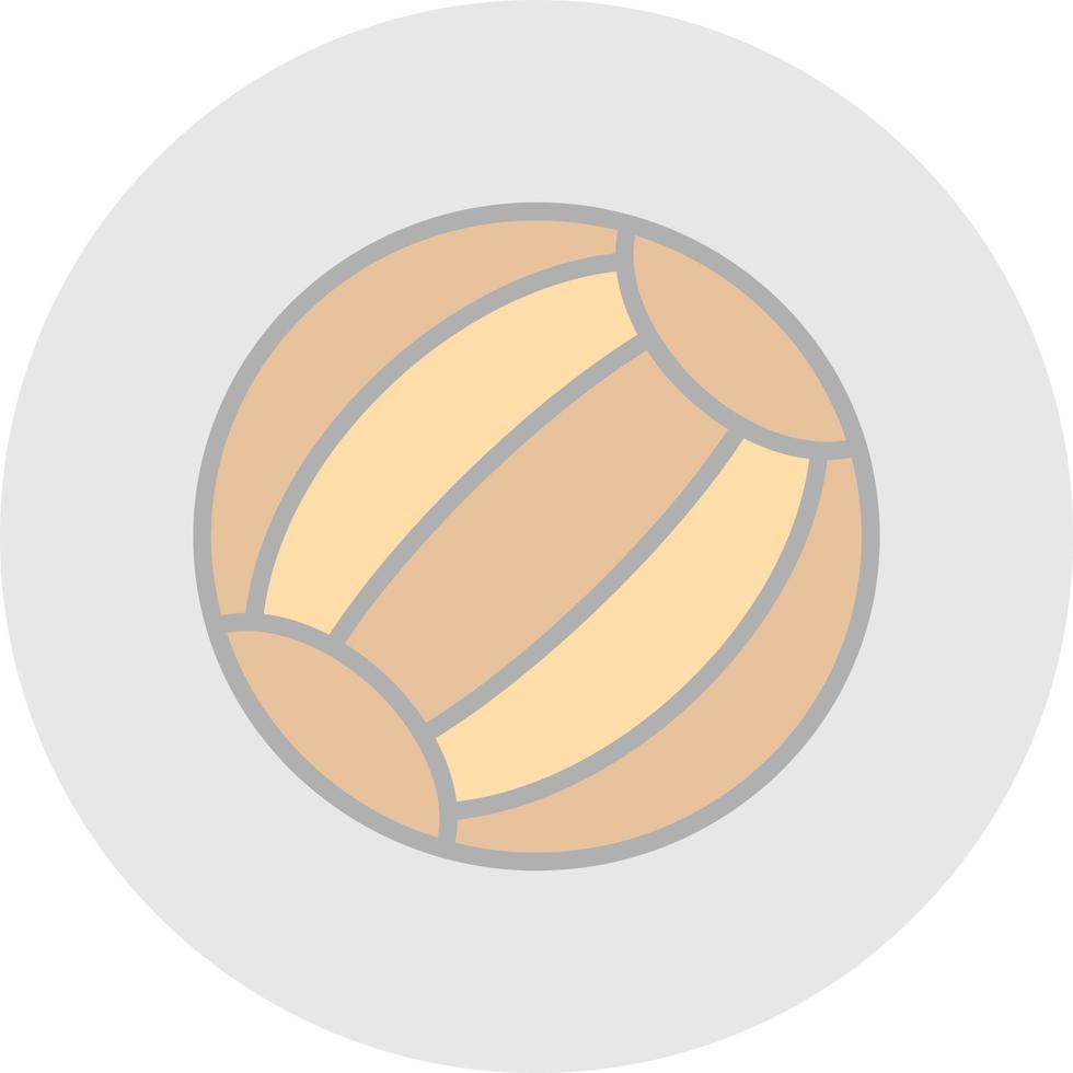 spiaggia palla vettore icona design