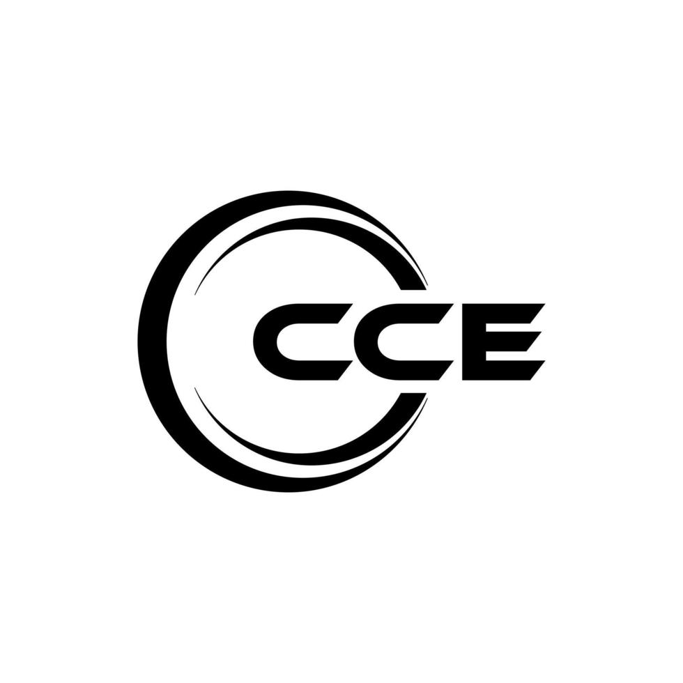 cc lettera logo design nel illustrazione. vettore logo, calligrafia disegni per logo, manifesto, invito, eccetera.
