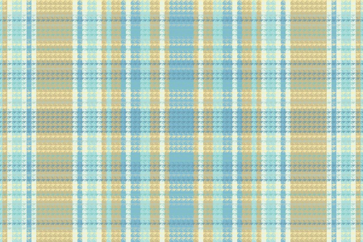 tartan plaid con estate colore modello. vettore