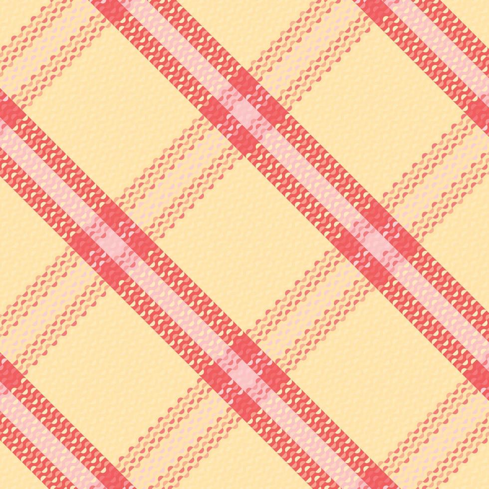 tartan plaid con estate colore modello. vettore