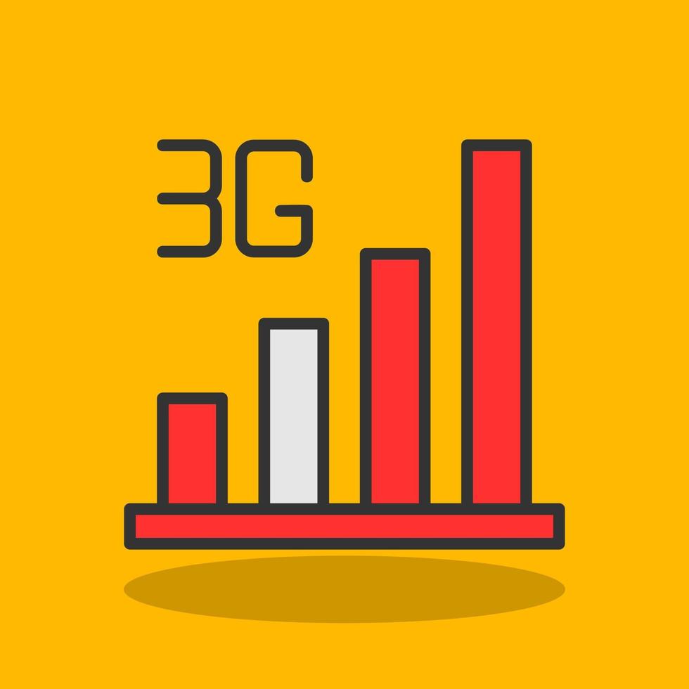 3g vettore icona design