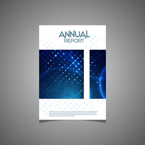 Progettazione della copertura del rapporto annuale di affari vettore