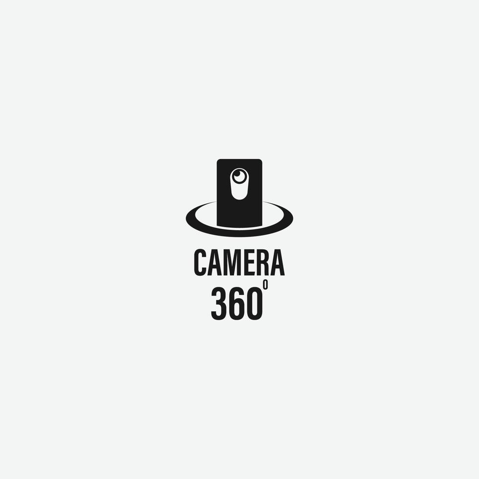 360 Camera icona vettore